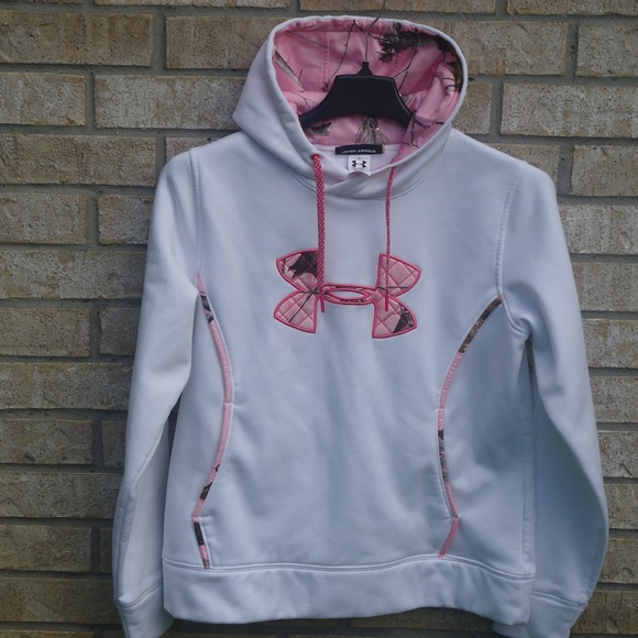 white under armour storm hoodie
